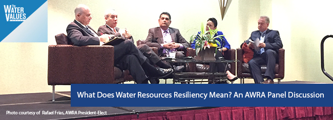 What Does Water Resources Resiliency Mean? An AWRA Panel Discussion