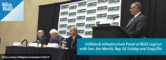 Utilities & Infrastructure Panel at BGD LegCon with Sen. Jim Merritt, Rep. Ed Soliday and Greg Ellis